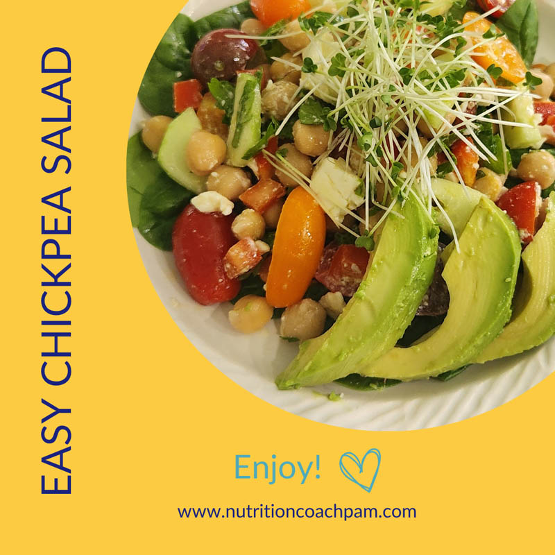 Easy Chickpea Salad recipe